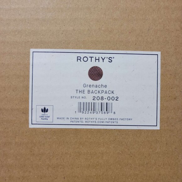 Rothy's The Backpack in Grenache - Picture 4 of 5